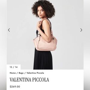 Wanderers Travel Co Valentina Piccola – Blush Leather Tote EUC